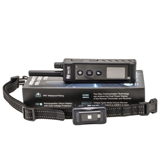 Benpet RS5 Pro 1200m, Professzionális Elektromos nyakörv, Színes kijelzővel __ (10)