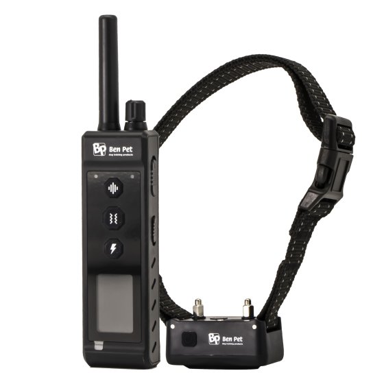 Benpet RS5 Pro 1200m, Professzionális Elektromos nyakörv, Színes kijelzővel __ (19)