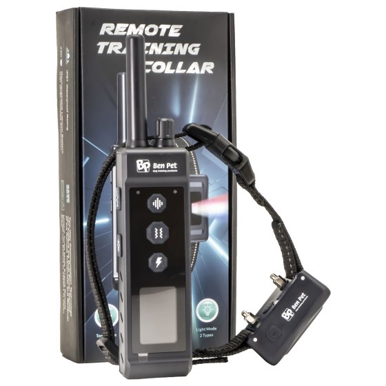 Benpet RS5 Pro 1200m, Professzionális Elektromos nyakörv, Színes kijelzővel __ (5)