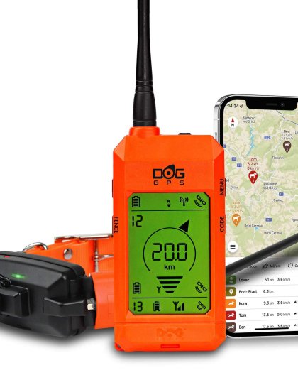 DOG GPS X30B GPS nyakörv szett Dogtrace