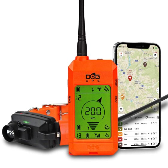 DOG GPS X30B GPS nyakörv szett Dogtrace
