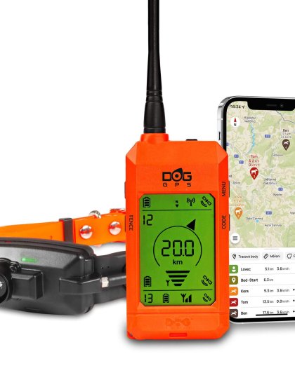 DOG GPS X30B short GPS nyakörv szett Dogtrace