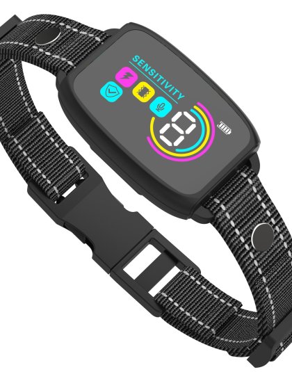 Patpet-P773-Ugatásgátló-nyakörv-színes-kijelzővel-2