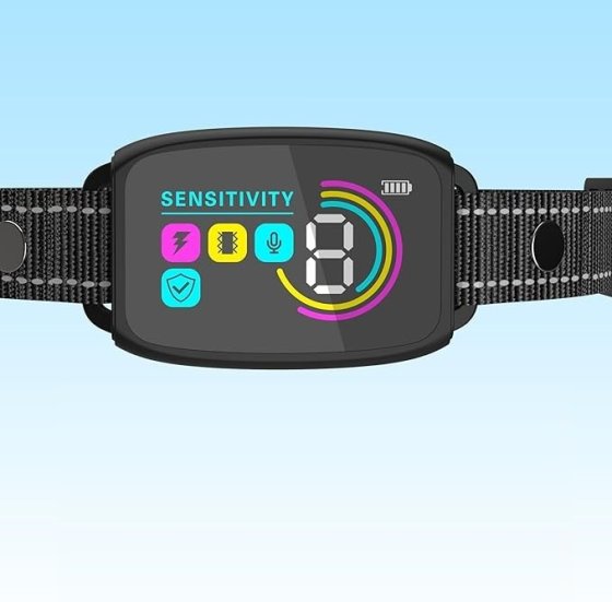 Patpet-P773-Ugatásgátló-nyakörv-színes-kijelzővel-4